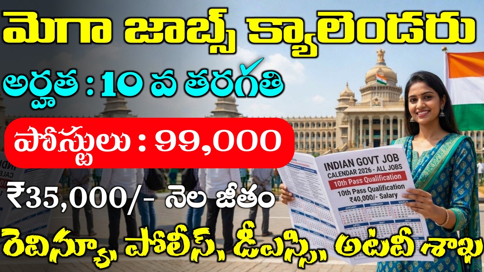 AP Jobs calendar Vacancies 2026