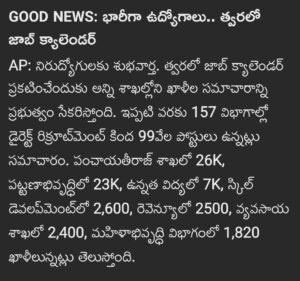 AP Jobs calendar Vacancies 2026